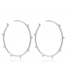 Rachel Jackson Oversized Punk Hoops
