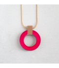 Alex Necklace - Fluo Pink