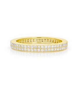 Double Band Eternity Ring