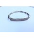 Flat Crystal Bar Bracelet