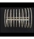 Long Crystal Embellished Cuff