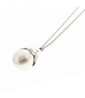 Large Pearl Long Necklace